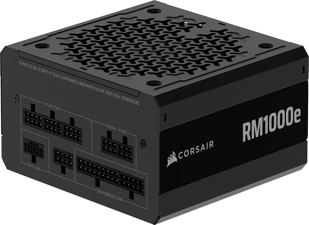 Amazon | Corsair RM1000e (2025) 完全モジュラーATX電源 12V-2x6