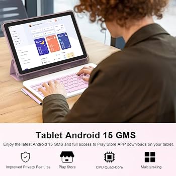 Android 15 Tablet, 10 Inch Tablet, 20GB RAM+128GB ROM/2TB