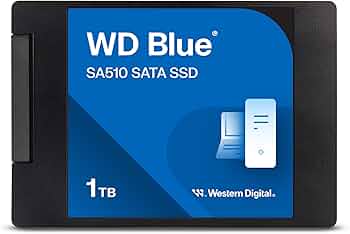 Western Digital 1TB WD Blue SA510 SATA Internal Solid State Drive