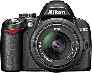 Amazon.com : Nikon D3000 10.2MP Digital SLR Camera with 18-55mm f
