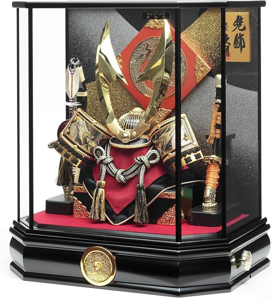 Amazon | 久月official 五月人形 兜ケース飾り ガラスケース