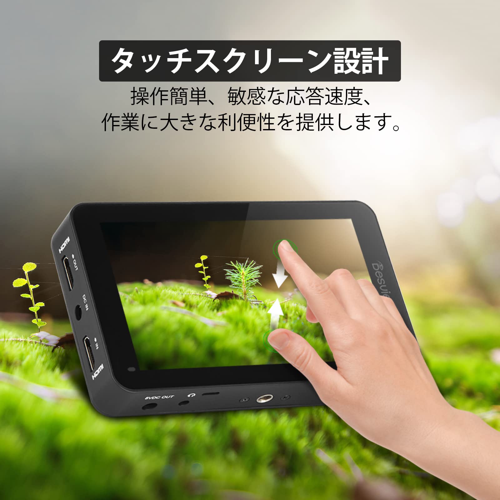 Amazon | Desview R6 カメラモニター 撮影用モニター 2800nit高輝度