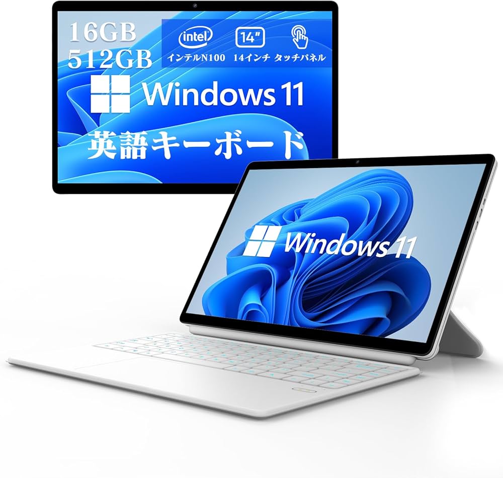 Amazon.co.jp: ZENAERO 2in1タブレット N100 Windows11 Pro タブレット