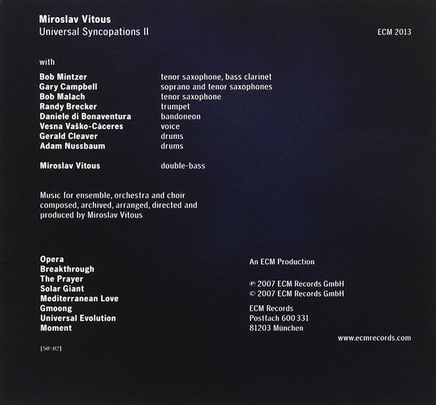 Amazon.co.jp: Universal Syncopations II (Ocrd): ミュージック