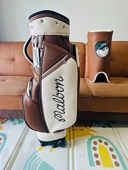 Amazon.co.jp: マルボンゴルフ キャディバッグ キャスター型 茶色
