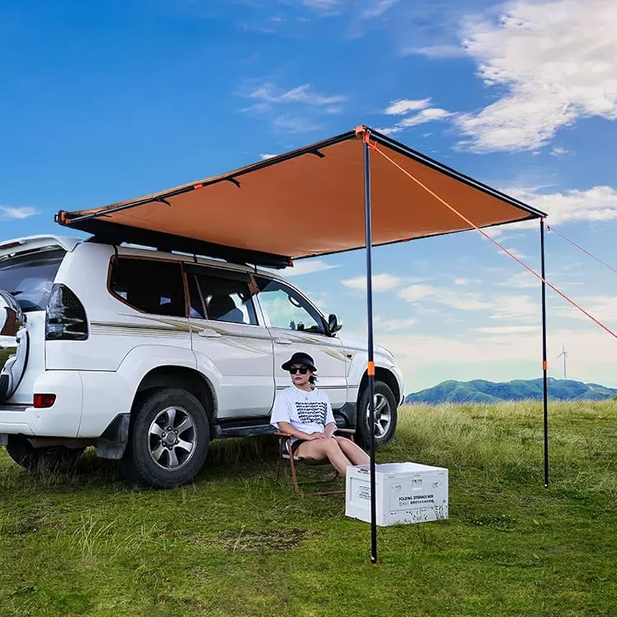 Amazon.co.jp: カーサイドタープ,カーサイドオーニング, 防水 遮熱