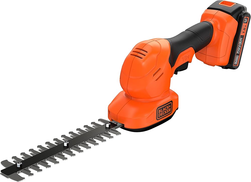 Amazon | ブラックアンドデッカー(BLACK+DECKER) 2in1 芝生バリカン