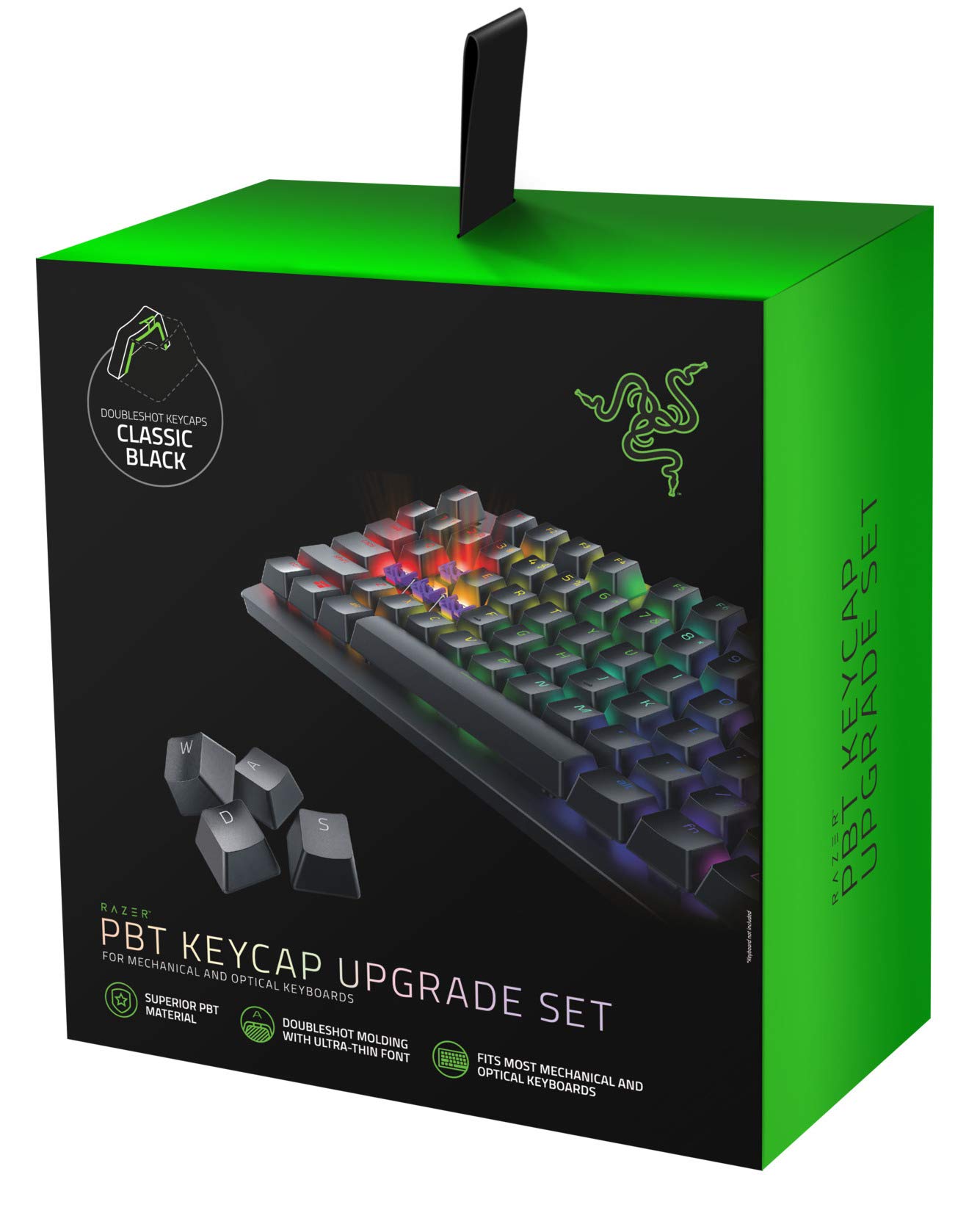 Amazon.co.jp: Razer PBT Keycap Black - US ゲーミングキーキャップ