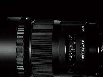 Amazon.com : Sigma 35mm F1.4 ART DG HSM Lens for Sony A : Camera