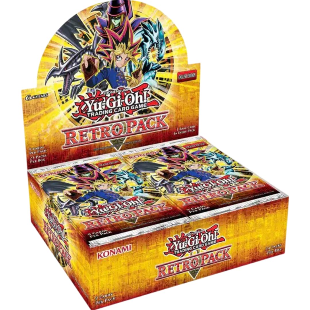 Amazon.com: Yu-Gi-Oh! TCG: Retro Pack 2024 Booster Box (24 Packs