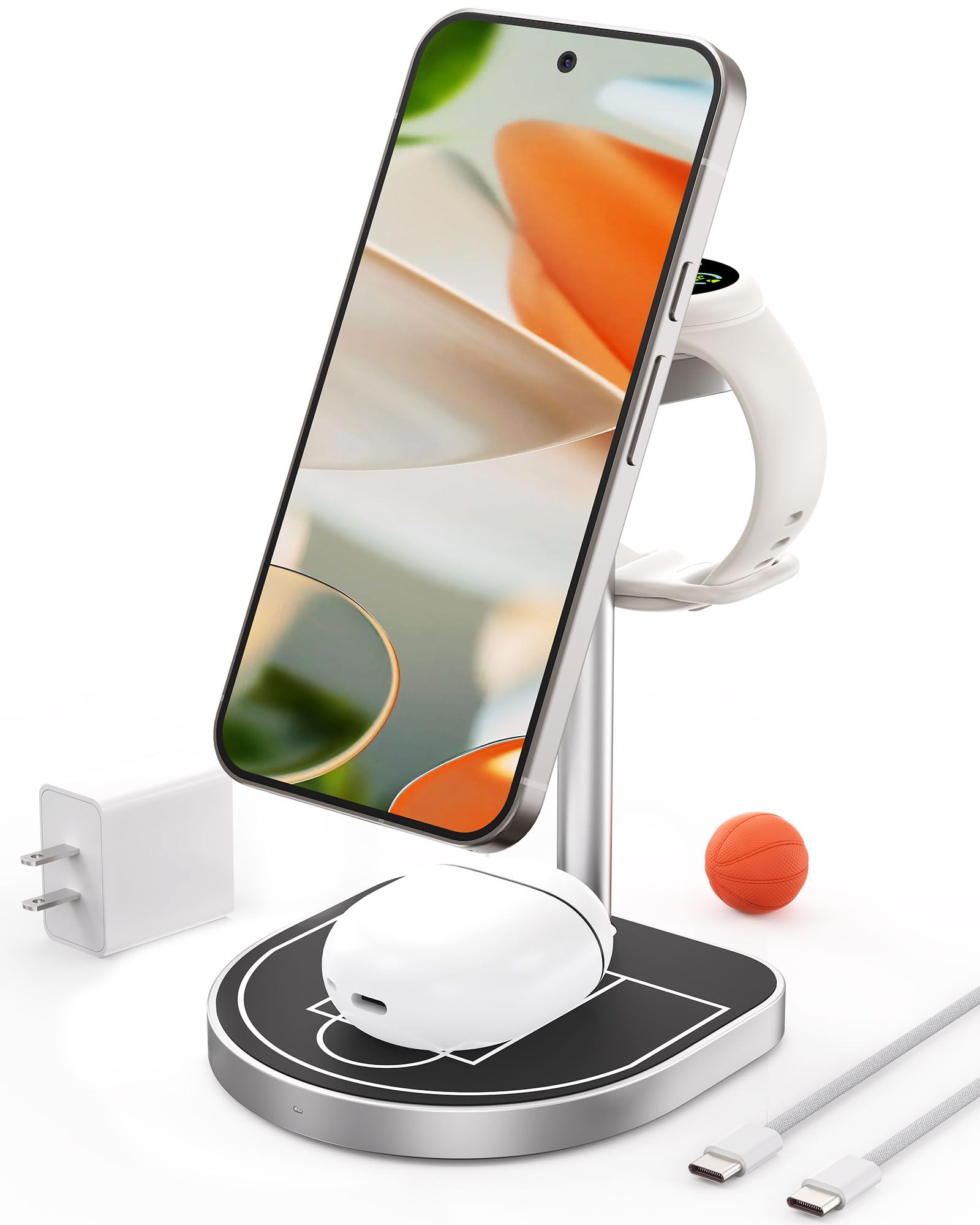 Amazon.com: KU XIU X85G 3 in 1 Magnetic Charging Station for