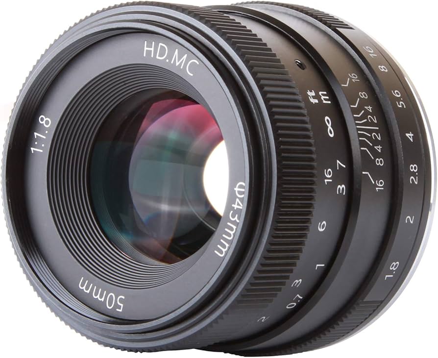 Amazon.com : Foto4easy 50mm F/1.8 Prime Focus Lens for Canon EOS