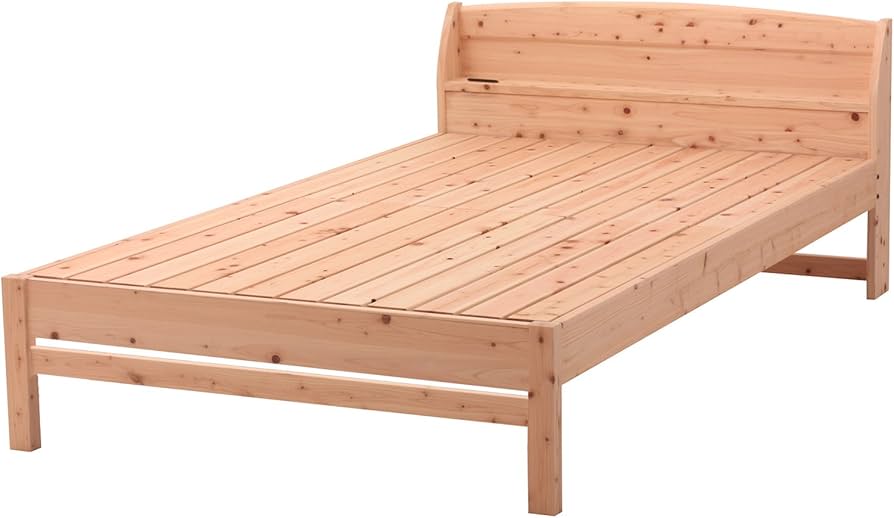 Amazon｜源ベッド 日本製ひのき すのこベッド 桧ベッド シングルサイズ