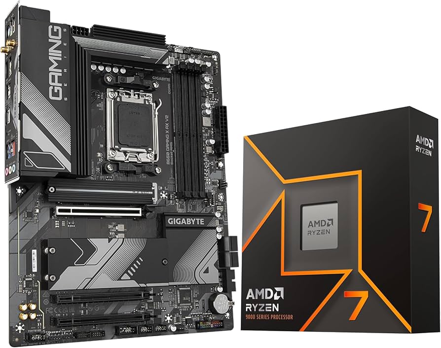 Amazon.com: Micro Center AMD Ryzen 7 9700X CPU Processor Bundle