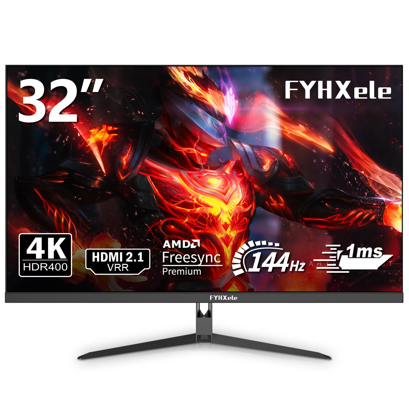 Amazon.co.jp: FYHXele モニター 32インチ 4K 144Hz ゲーミング