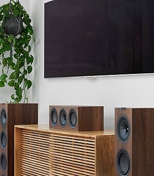 Amazon.com: KEF Q250c Center Channel Speaker (Each, Walnut
