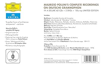 Amazon.co.jp: Maurizio Pollini: Complete Recordings on Deutsche