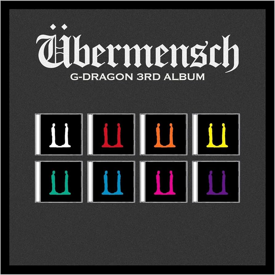BIGBANG G-Dragon Übermensch Ubermensch 3rd Album with Tracking