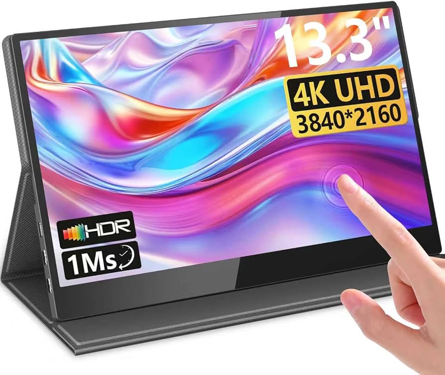 Amazon.com: MAGICRAVEN 4K Portable Touchscreen, 13.3