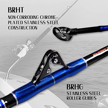 Amazon | Fiblink ベントバットフィッシングロッド 2ピース 5フィート1