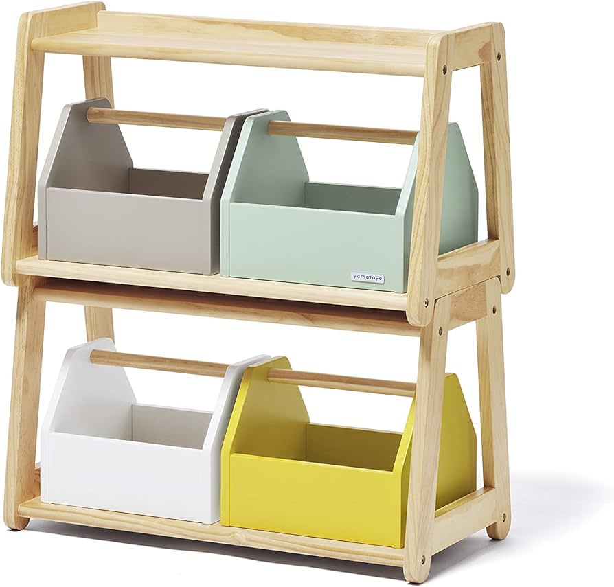 Amazon.co.jp: 大和屋 ノスタ トイラック おもちゃを収納 : ホーム