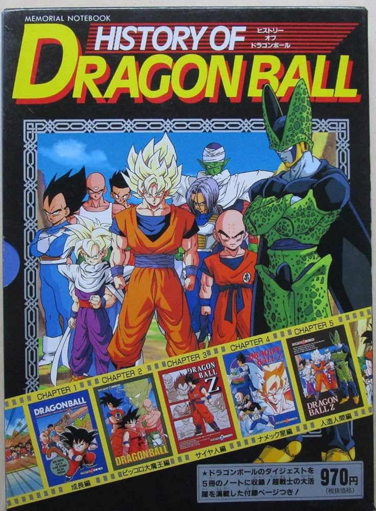 Amazon.co.jp: メモリアルノートブック HISTORY OF DRAGON BALL