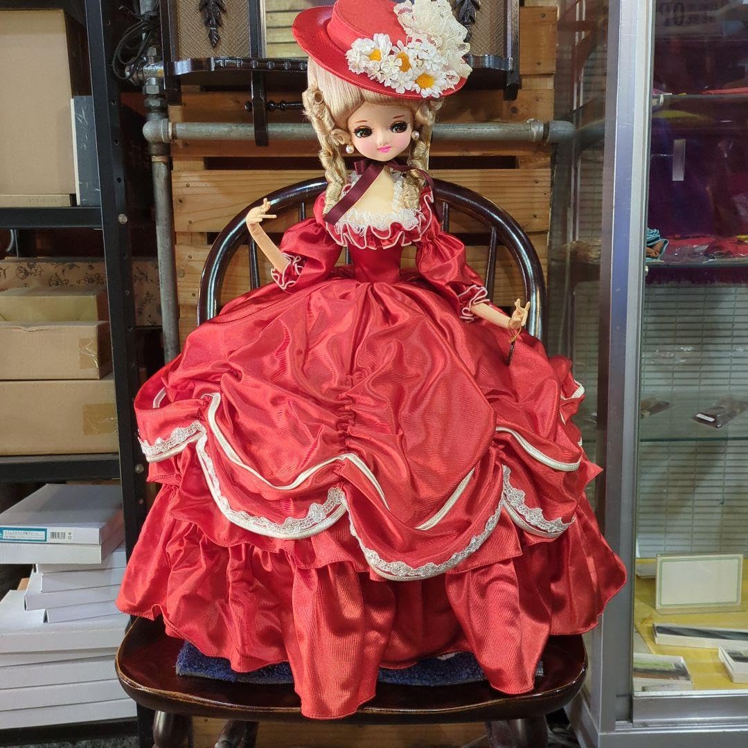 Amazon | フランス人形 昭 和レトロ 日本製 箱有り ガラスケース無し