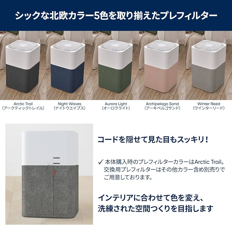 Amazon.co.jp: ブルーエア Blue 3610 空気清浄機 新生活 44畳 360度