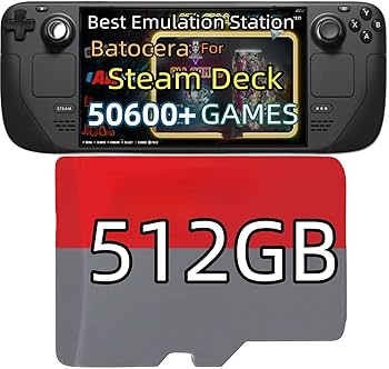 Amazon.co.jp: Steamデッキ用512GB レトロゲームカード - 50600+