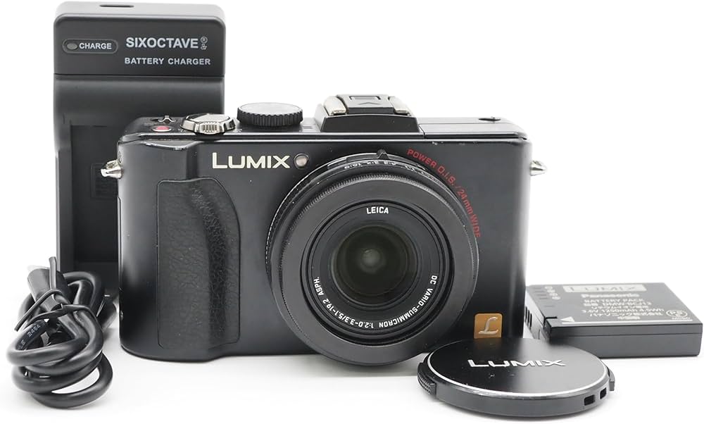 Amazon | パナソニック デジタルカメラ ルミックス ブラック DMC-LX5-K