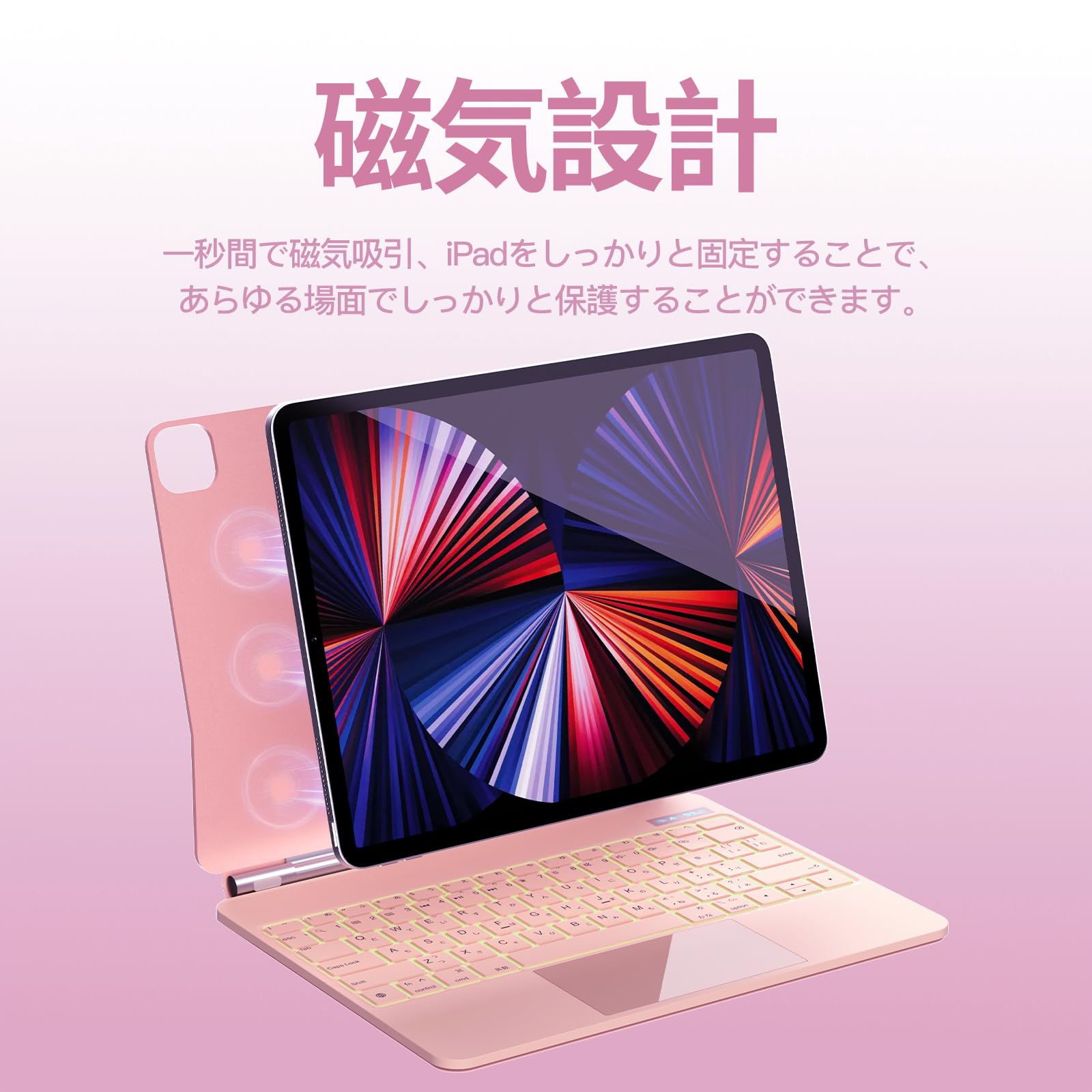 Amazon.co.jp: マジックキーボード SUKEBON iPadAir11インチ（M3/M2