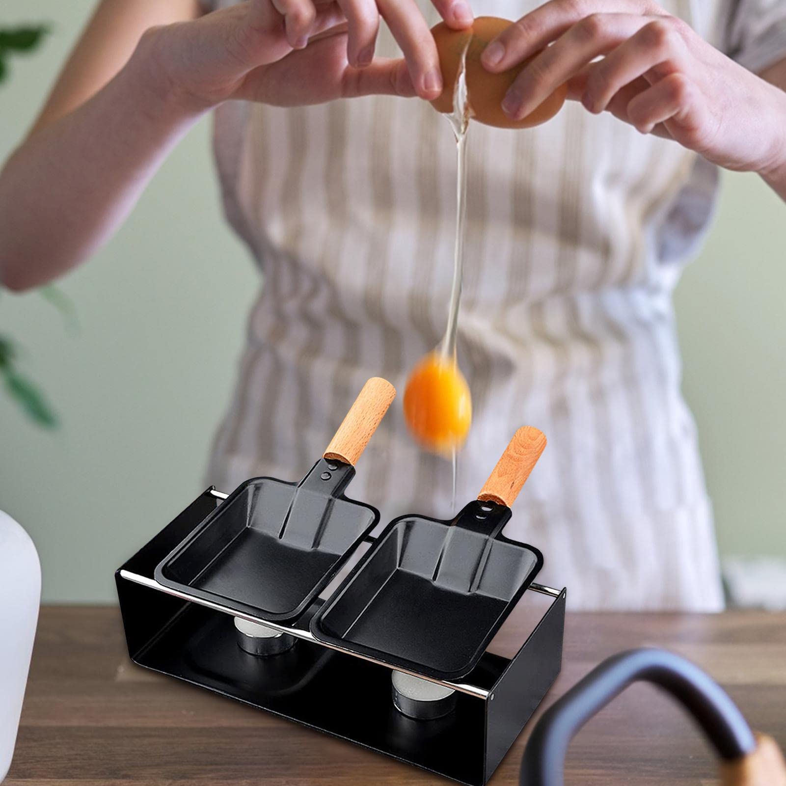 Amazon.co.jp: CosHall チーズラクレット ミニラクレット フォンデュ鍋