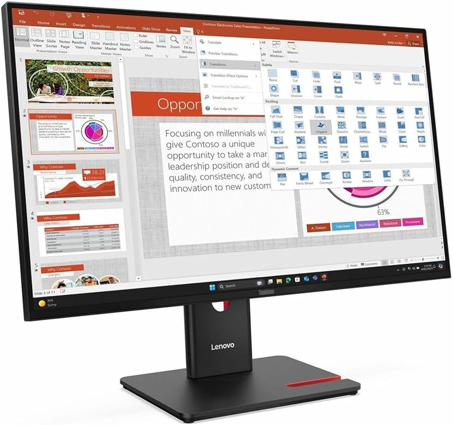 Amazon.com: Lenovo ThinkVision T27-40 27