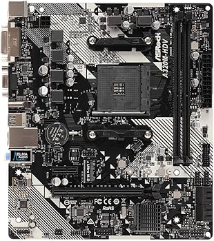 Amazon | ASRock AMD Ryzen AM4 対応 A320 チップ搭載 MicroATX