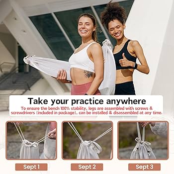 ROLUXENTIA Ergonomic Wooden Meditation Bench for Seiza & Yoga