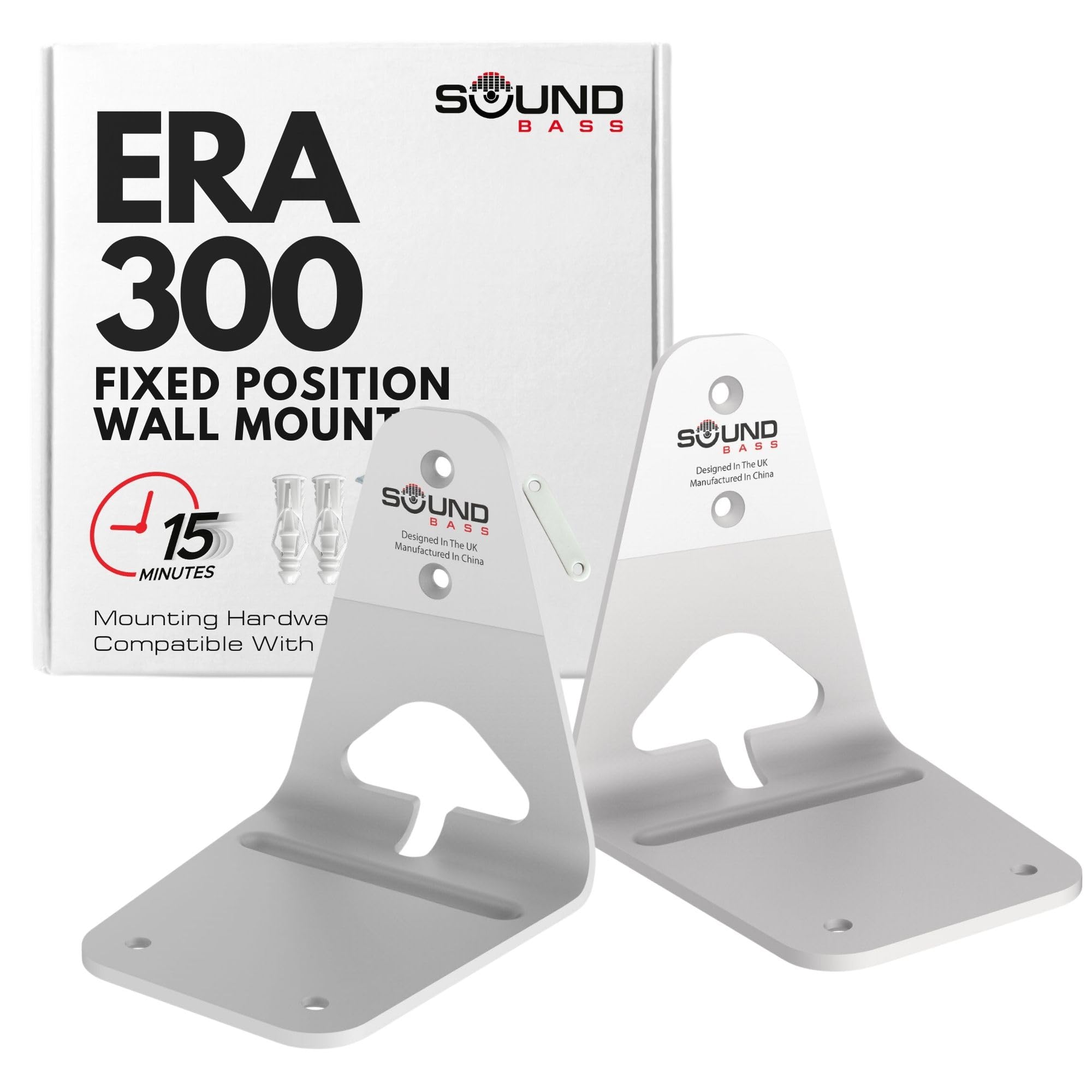 Amazon.com: Sound Bass ERA300 Wall Mount Bracket, Low Profile