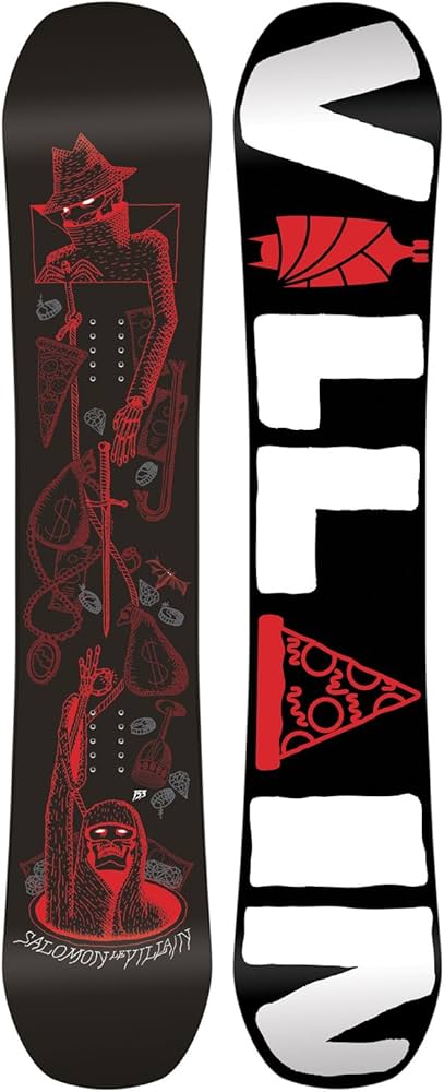 Amazon.co.jp: SALOMON(サロモン) スノーボード 板 THEVILLAIN 158Wcm