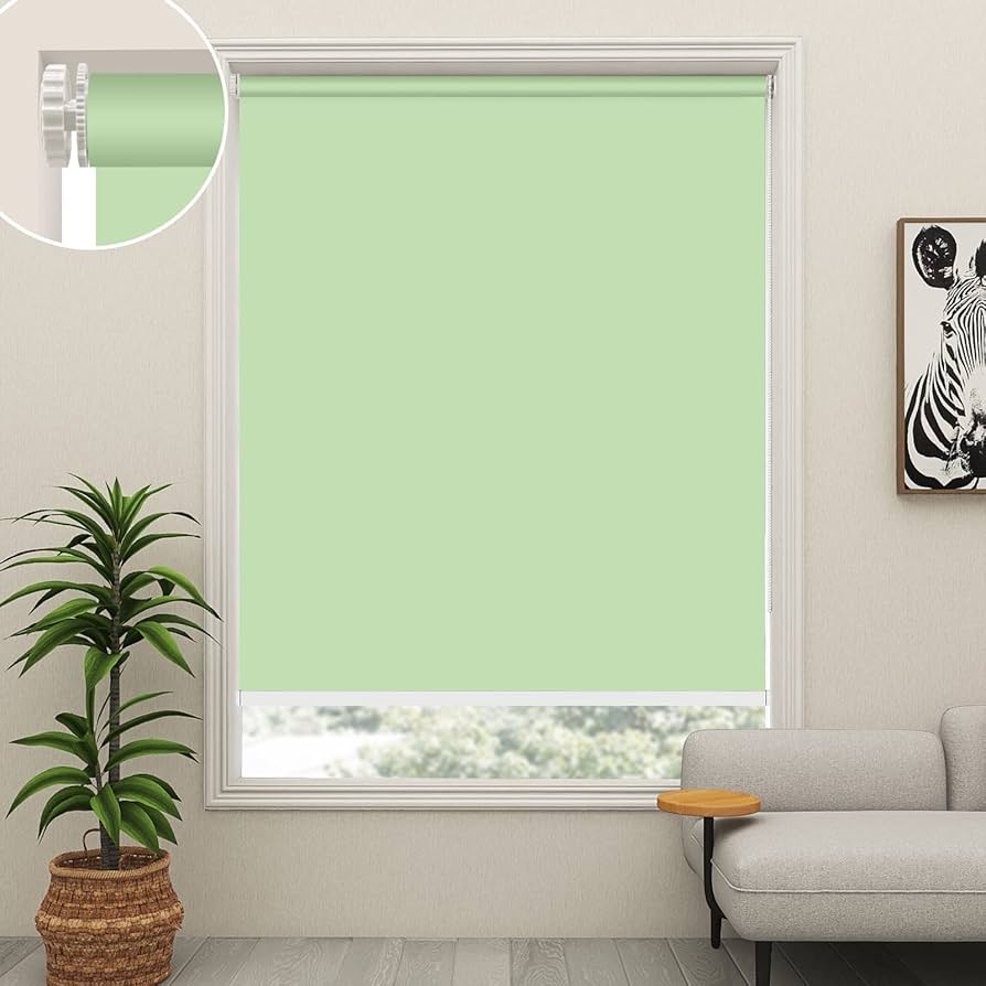 Amazon｜SAIFANSI ロールスクリーン つっぱり式 ロールカーテン 1級