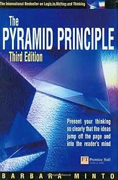 The Pyramid Principle: Logic in Writing & Thinking: Minto, Barbara