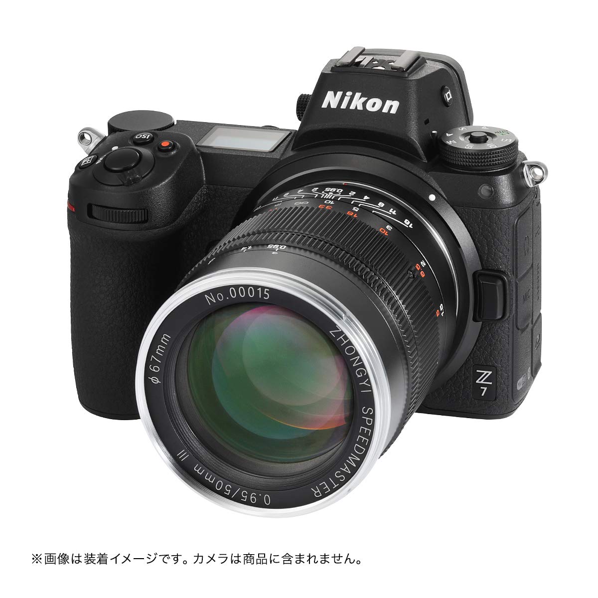 Amazon.co.jp: 中一光学 SPEEDMASTER 50mm F0.95 III ニコンZ : 家電
