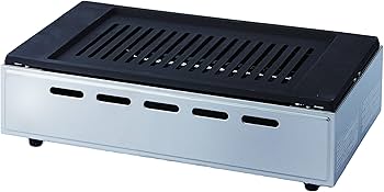 Amazon.co.jp : 山岡金属工業 ヤマキン ガス焼肉器「王者」LPガス Y-18