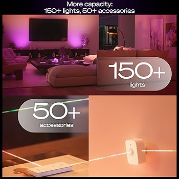 Philips Hue Bridge Pro, Smart Light Hub, Wireless, Advanced
