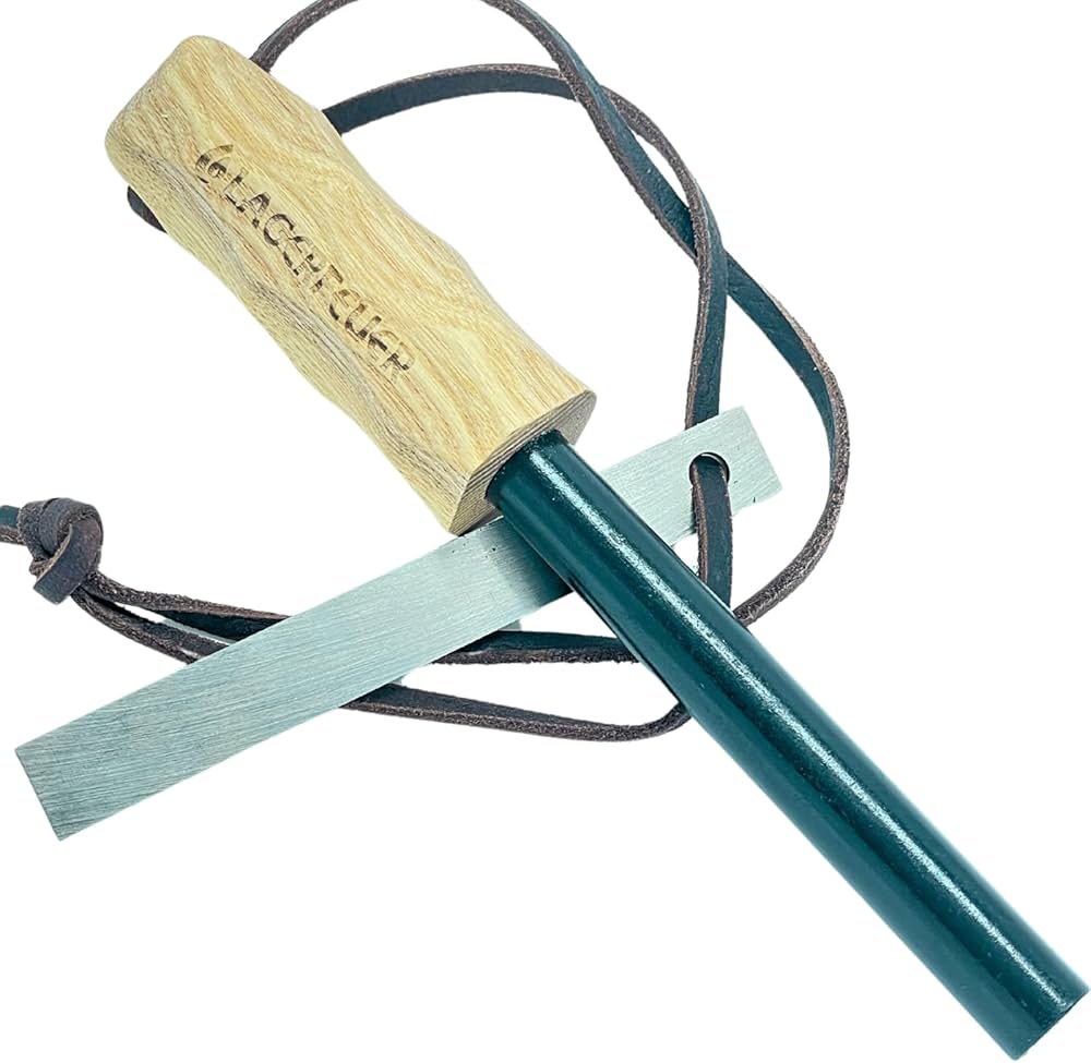 Amazon | LAGERFEUER 名栗 グリップ ファイヤースターター 高速度鋼