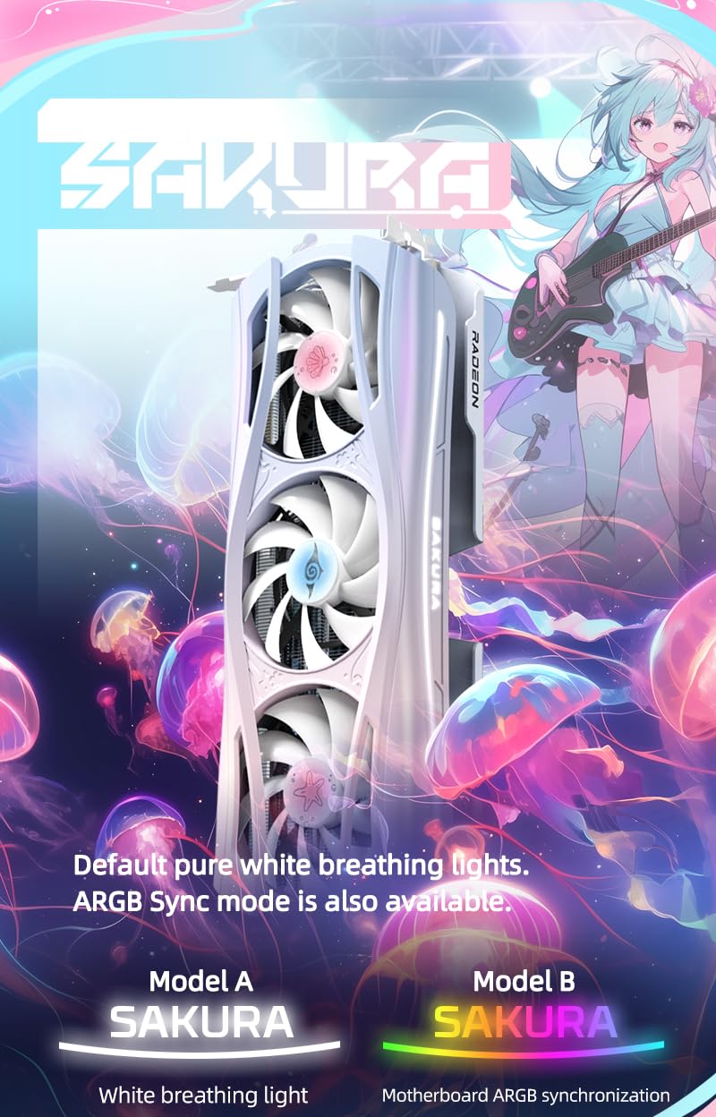 Amazon | Yeston Sakura Atlantis Radeon RX 9070 16G GDDR6 256bit