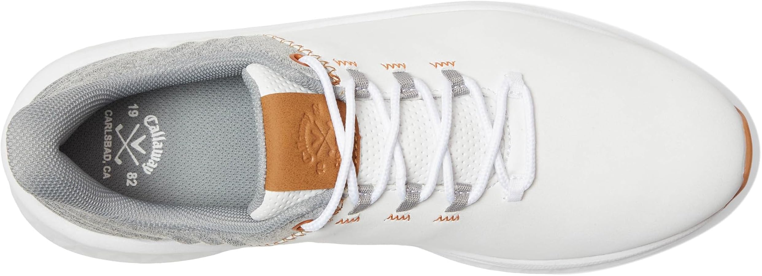 Amazon.com | Callaway Men's La Jolla SL, White/Grey, 8 Medium | Golf