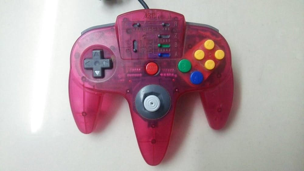 Amazon | アスキーパッド64クリアピンク N64 | 本体・周辺機器