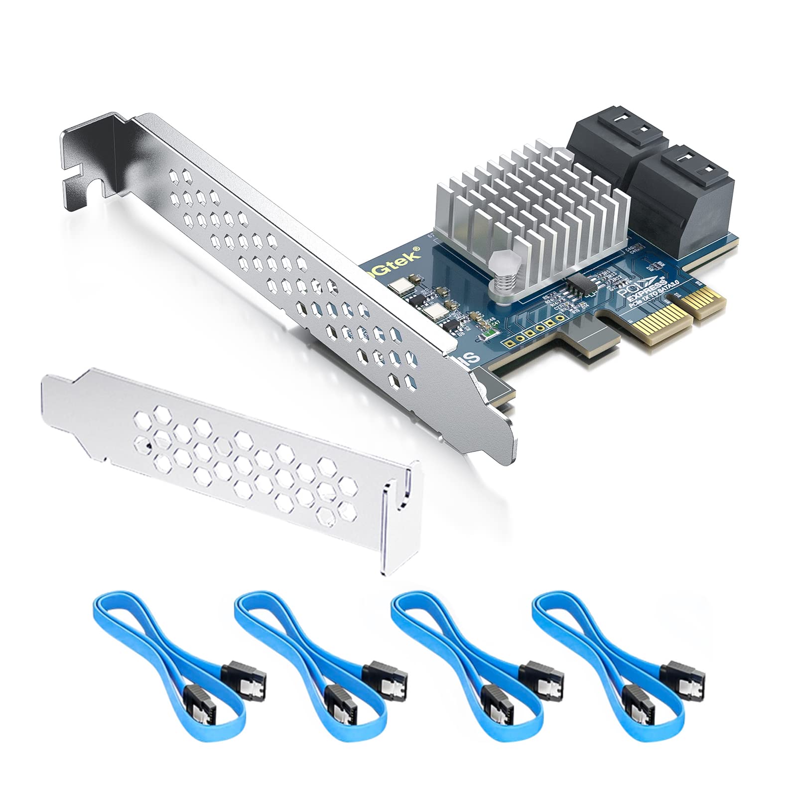 Amazon.co.jp: 10Gtek PCIe SATAカード 拡張カード アダプター