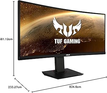 Amazon.co.jp: ASUS ゲーミングモニター TUF Gaming VG35VQ 35インチ