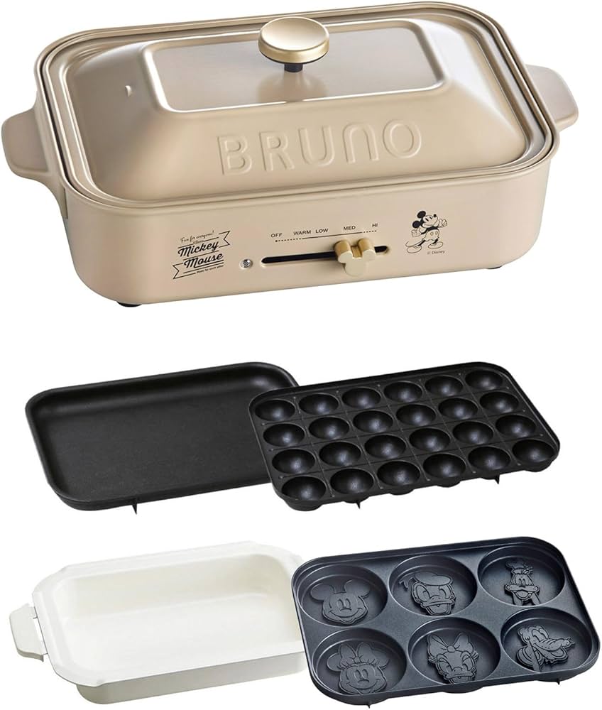 Amazon | BRUNO ブルーノDisney ディズニー コンパクトホットプレート