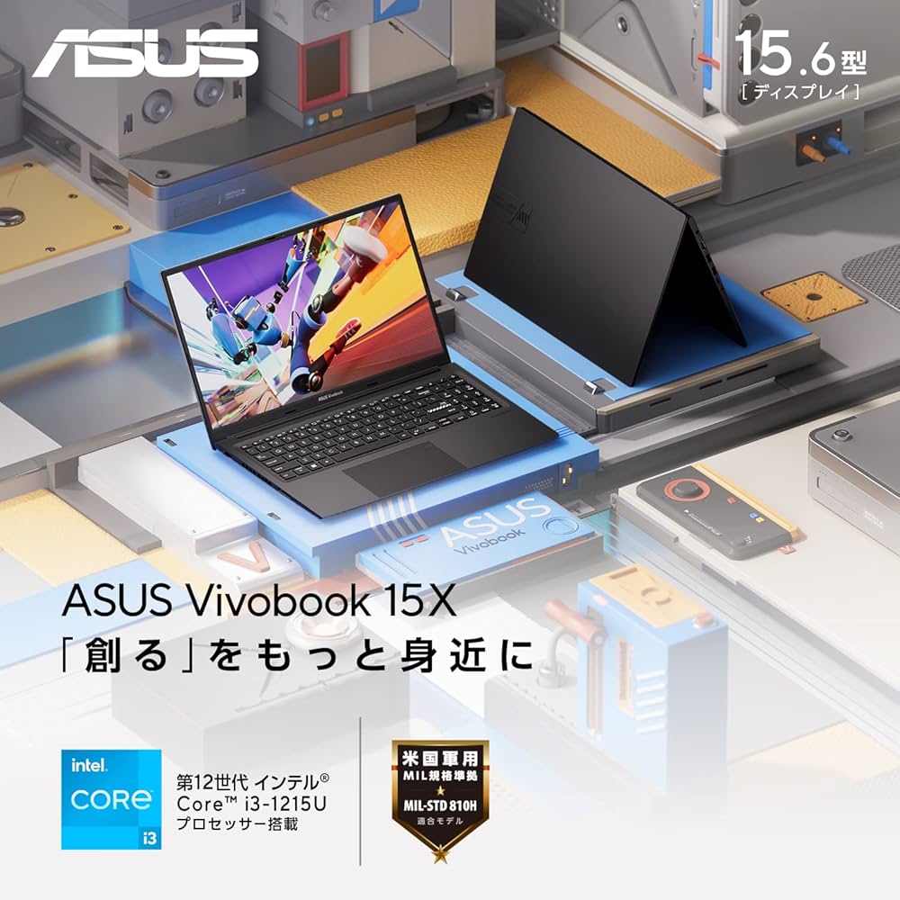 Amazon.co.jp: ASUS ノートパソコン Vivobook 15X 15.6インチ 第12世代